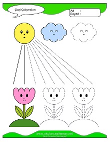 Çizgi Çalışma Sayfaları